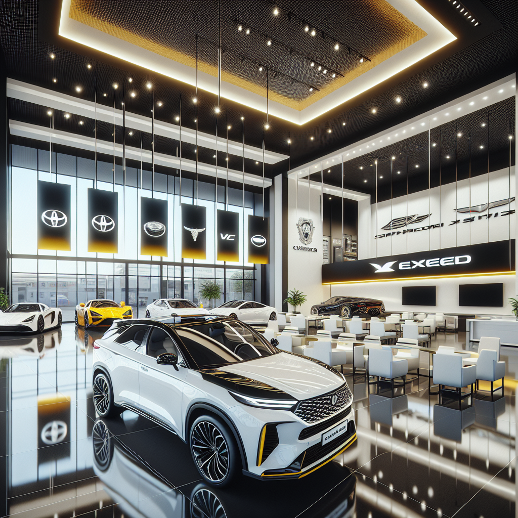 Официальный дилер Lamborghini и Porsche стал продавать китайские Exeed в Краснодаре, фото 1