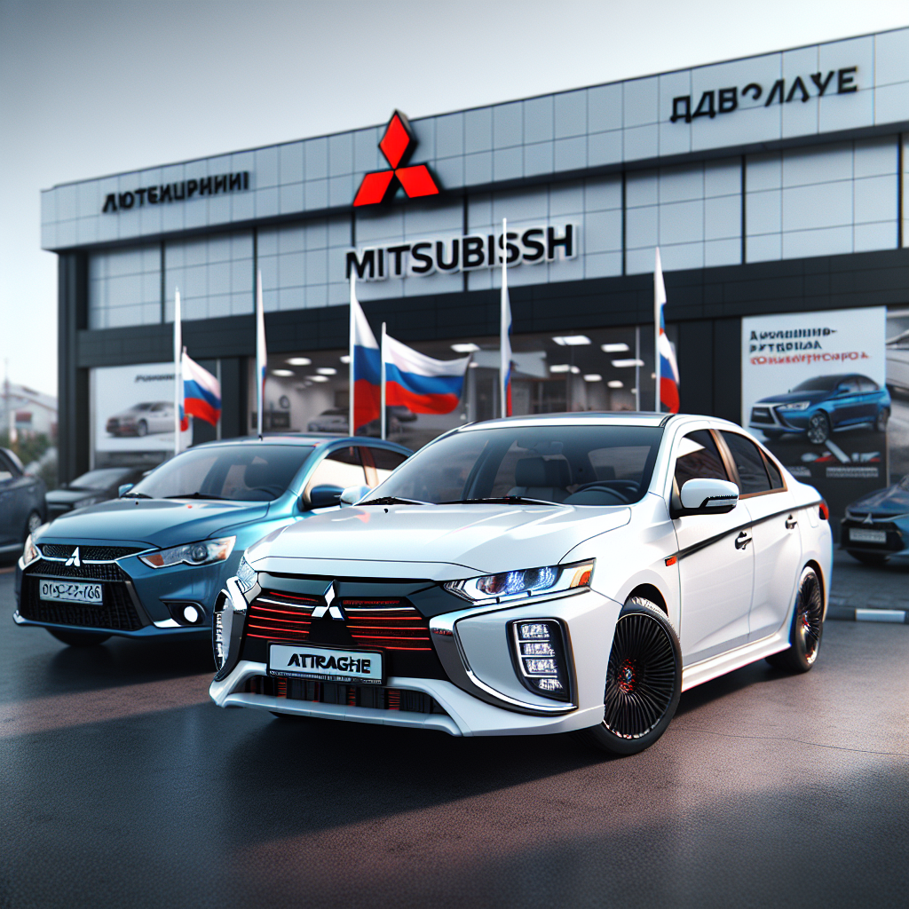 Конкурент Lada Granta от Mitsubishi. В России начали продавать Mitsubishi Attrage, фото 1