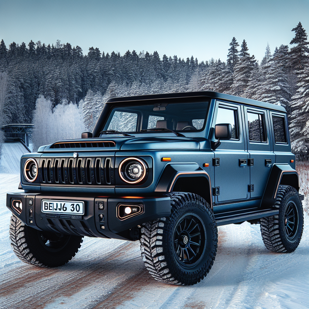224 л.с., 8-ступенчатый автомат и полный привод. В РФ можно заказать Beijing BJ40 – это китайский аналог Jeep Wrangler, фото 1
