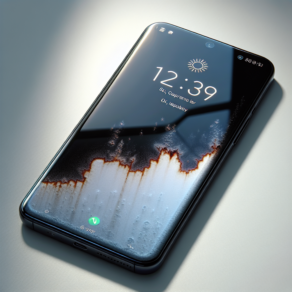 Так выглядит флагманский iPhone 14 Pro Max с выгоревшим экраном. Это происходит из-за функции Always on Display, фото 1