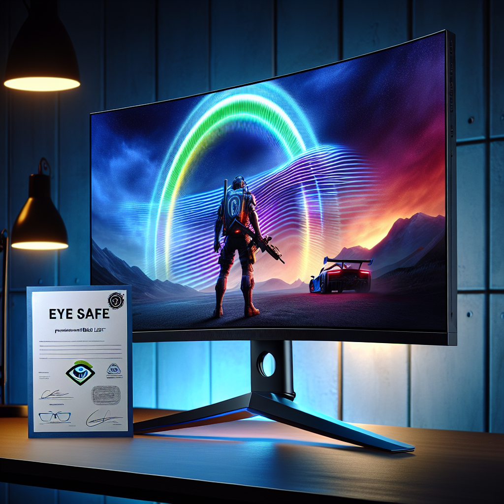 34-дюймовый QD-OLED-дисплей Samsung прошёл сертификацию Eyesafe 2.0, фото 1