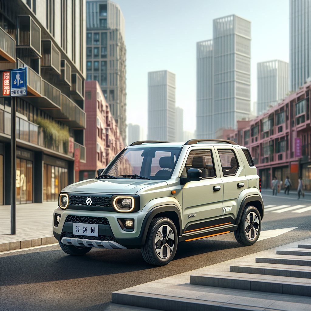 «Китайский Suzuki Jimny» впервые засняли вживую. Электромобиль Baojun Yep поступит в продажу в мае, фото 1