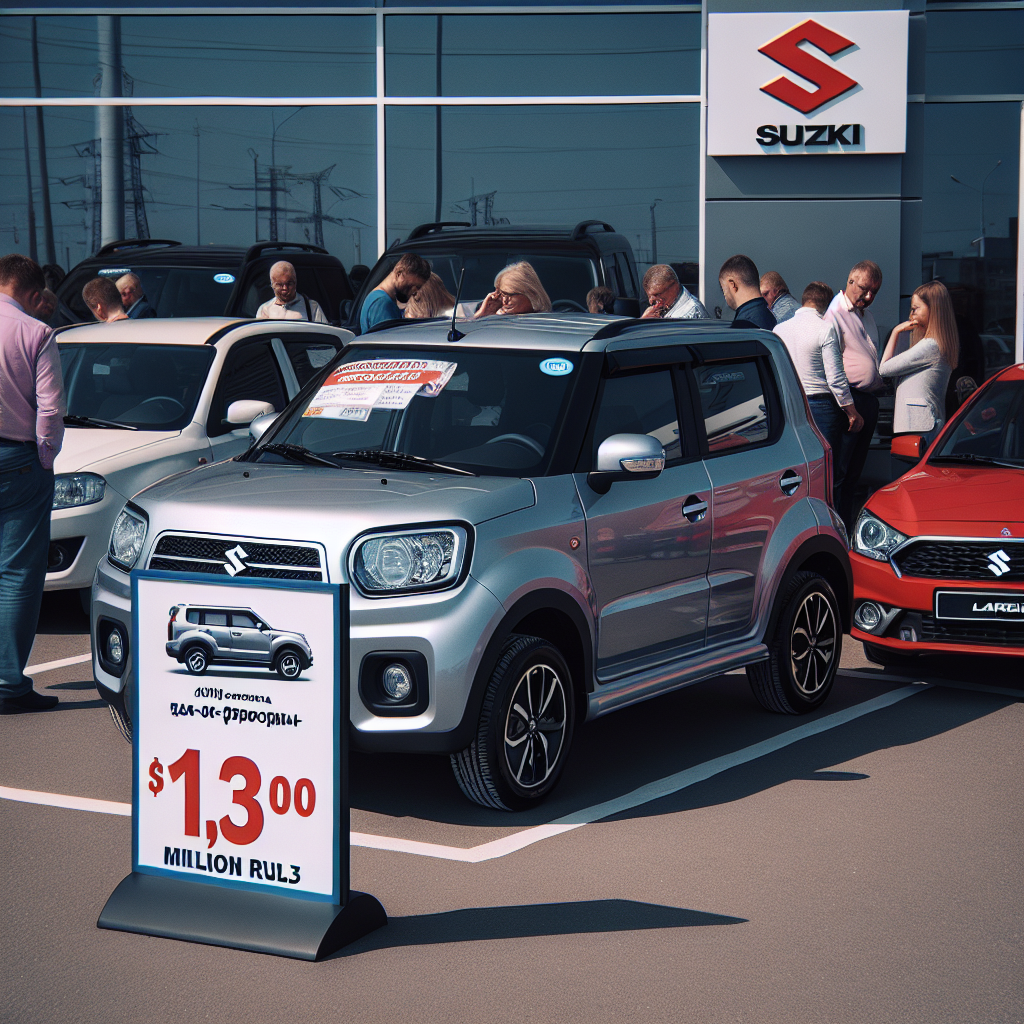 Одна из самых дешёвых новых иномарок. В России начали продавать Suzuki S-Presso по цене Lada Largus, фото 1