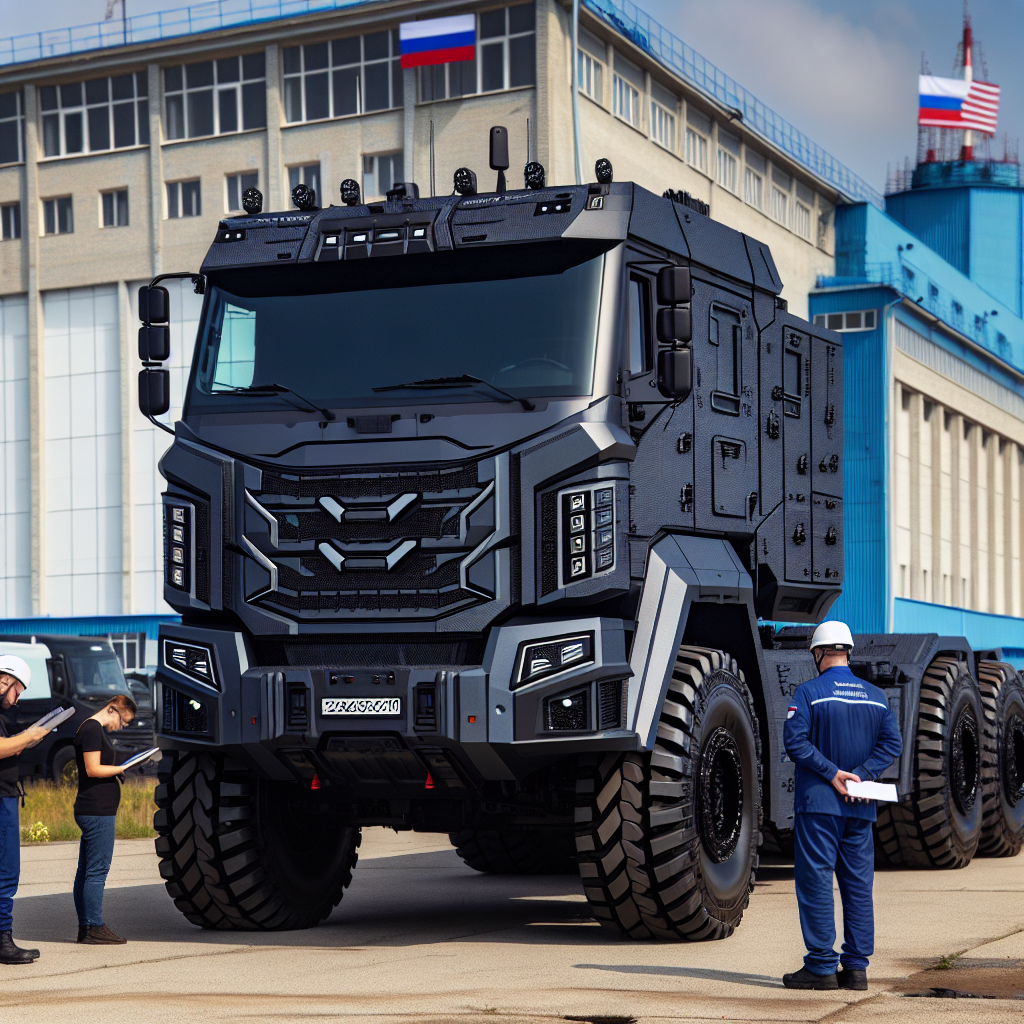 Представлен российский грузовик на отечественных комплектующих БАЗ-S36A11, фото 1