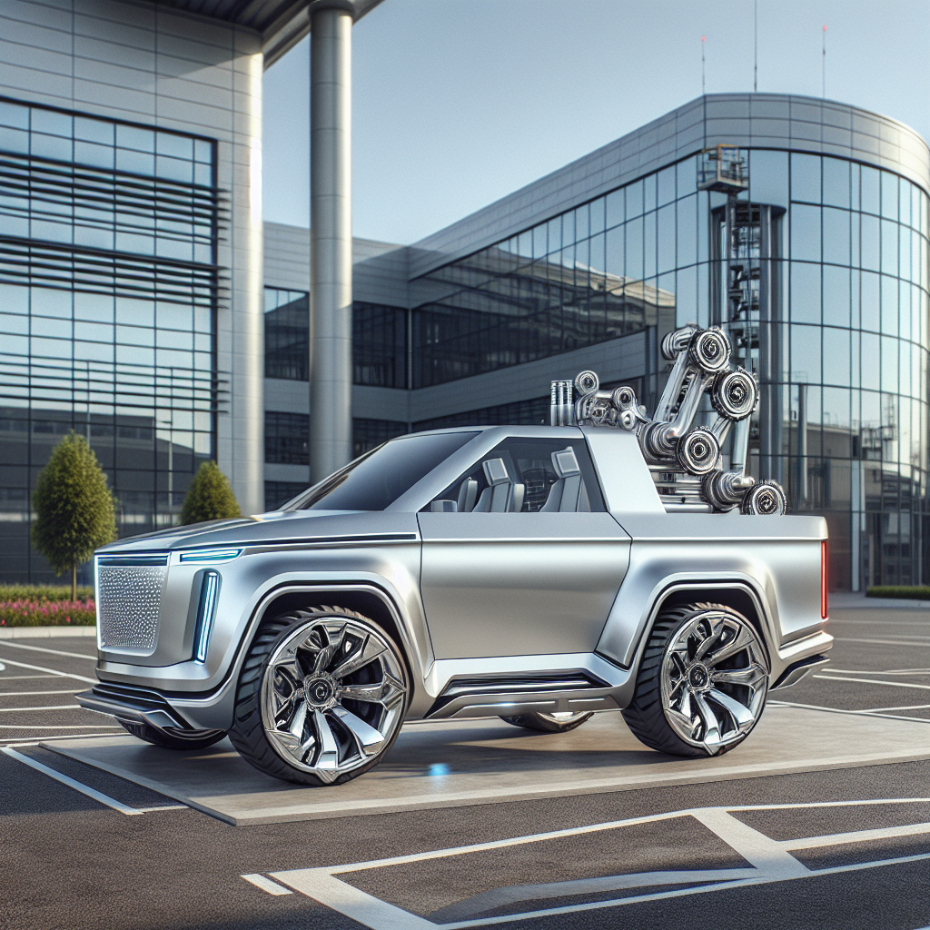 Прототип Tesla Cybertruck замечен с новыми стальными колёсами, фото 1