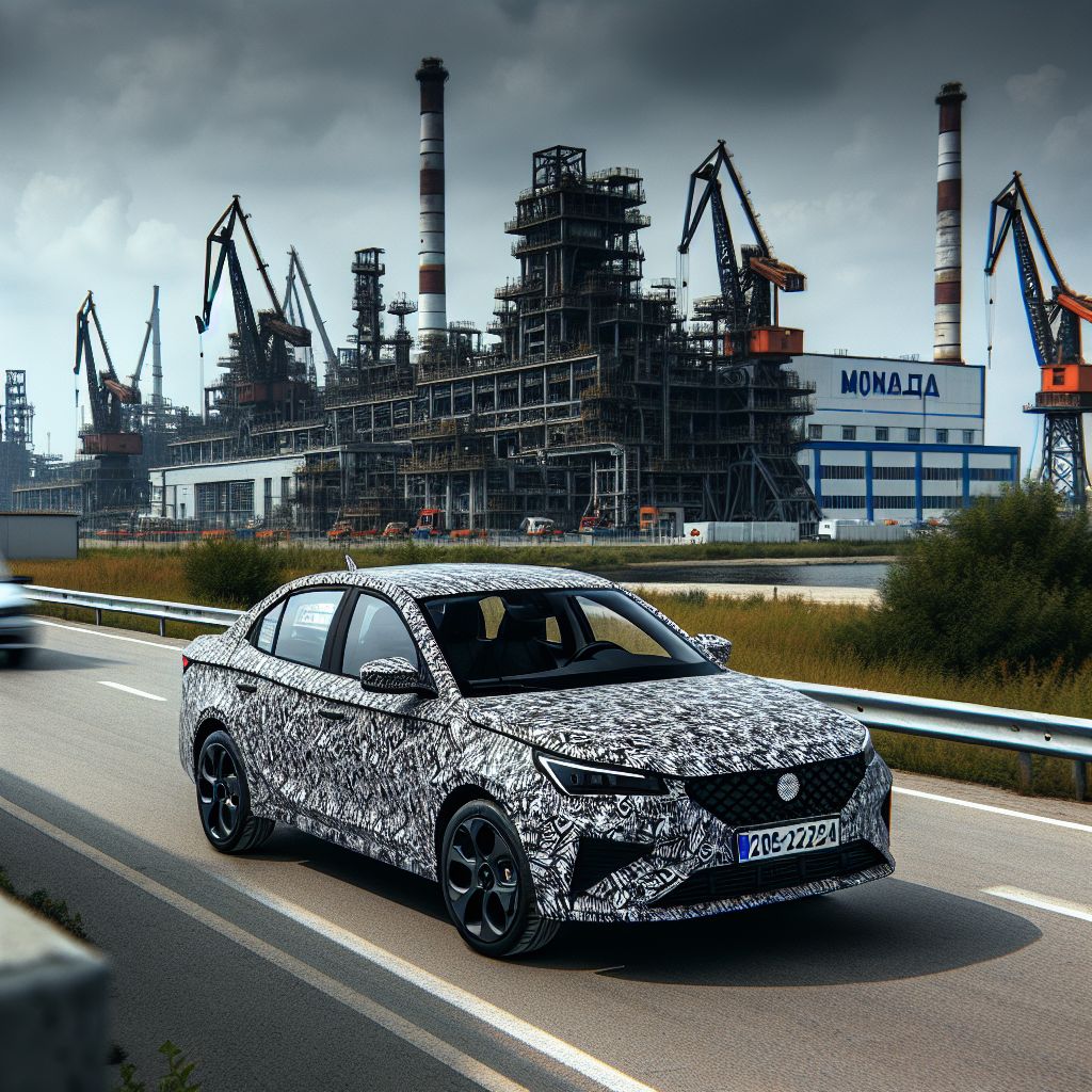 Тестовую Lada Granta 2024 засняли на АвтоВАЗе. В профиль — вылитый Logan 3, фото 1