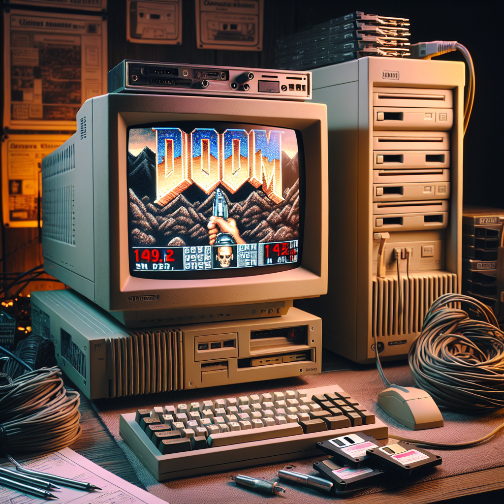 Оригинальный Doom запустили на... компьютере. Но с видеокартой с интерфейсом ISA, который разогнали более чем втрое, фото 1