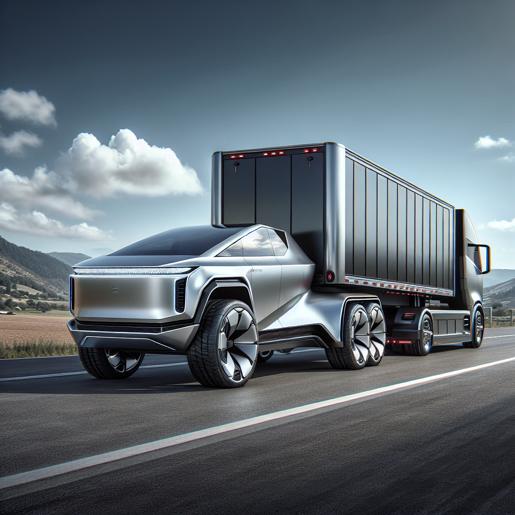 В этом плане Tesla Cybertruck опередит всех конкурентов: новый пикап сможет буксировать огромные прицепы, фото 1
