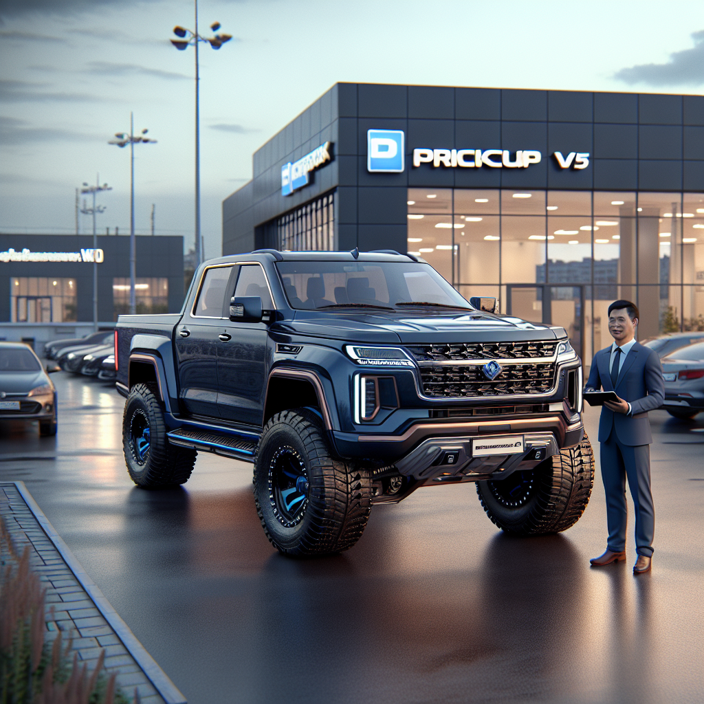 В продаже в России появились пикапы Dayun Pickup V5: недорого, но без гарантии, фото 1