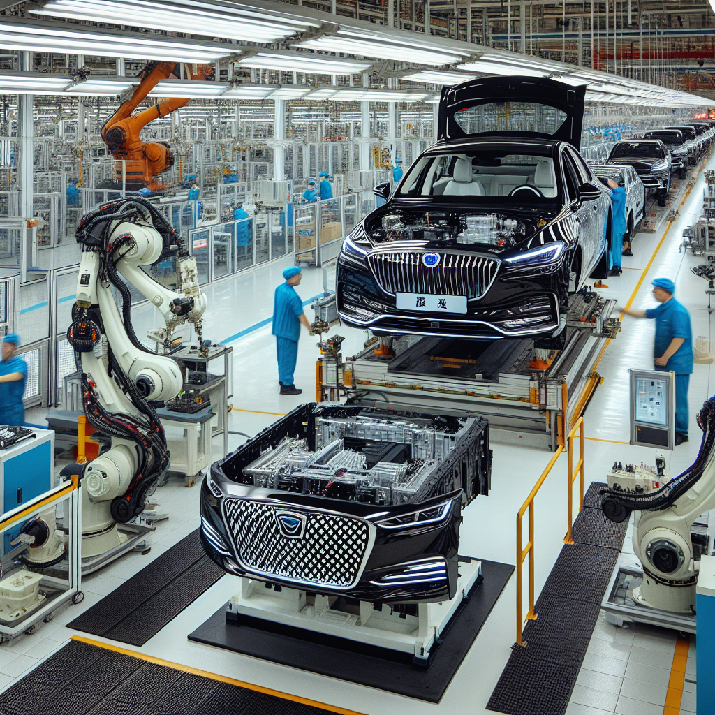 На бывшем российском заводе Mercedes-Benz заканчиваются работы по подготовке к производству люксовых китайских авто Hongqi, фото 1