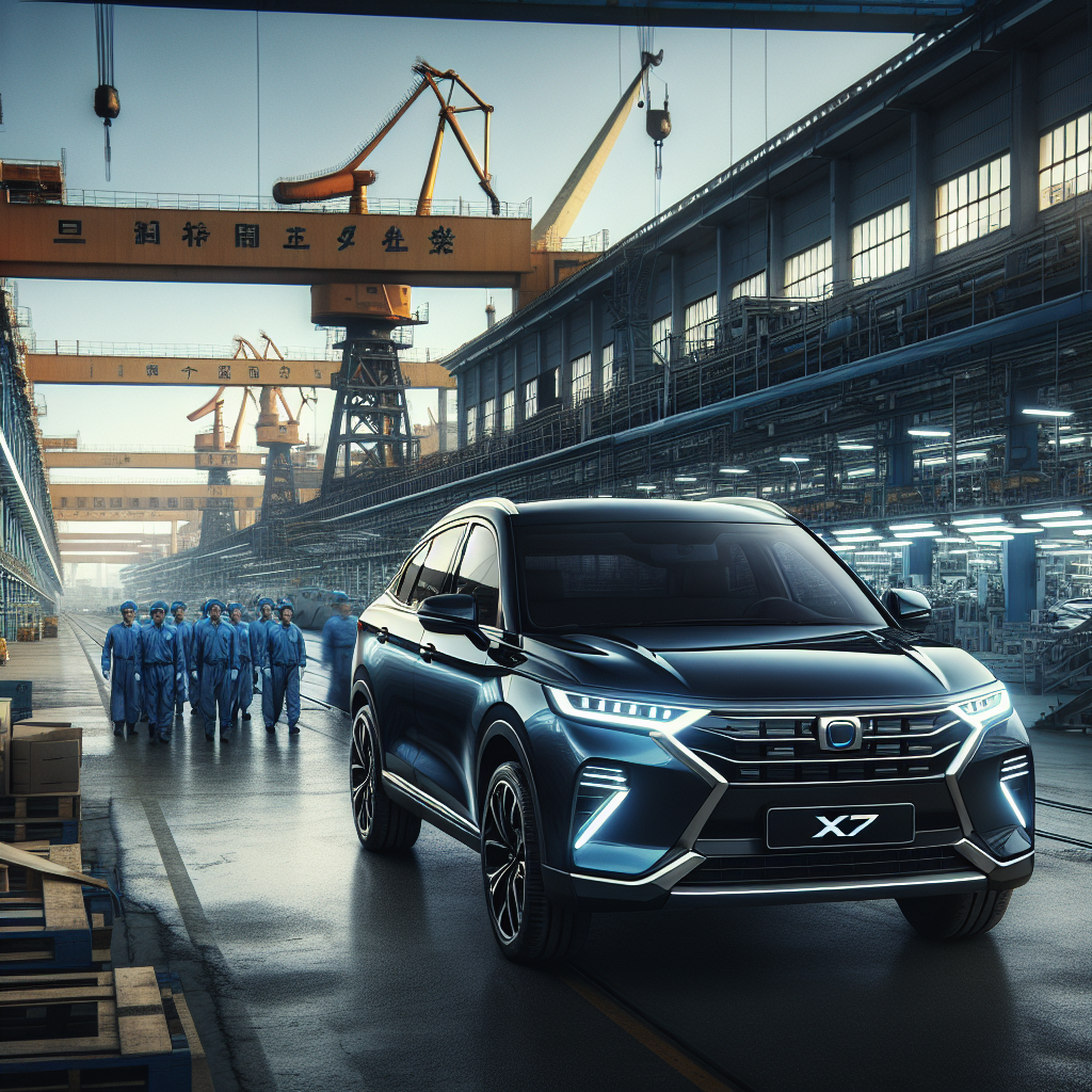 В Калининграде начали выпускать кроссовер X7, но не BMW, а BAIC, фото 1