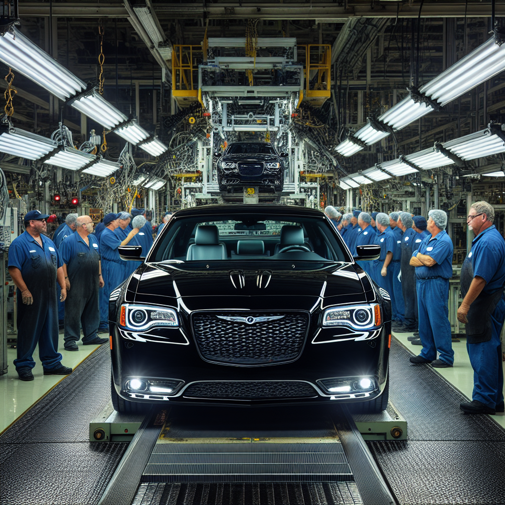 Прощай, легенда. Собран последний Chrysler 300C — это был один из самых ярких представителей классических американских седанов, фото 1