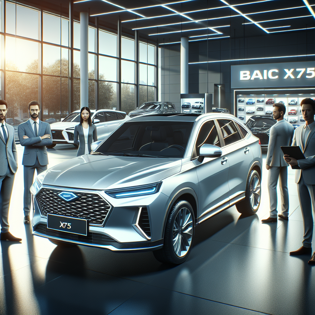 В Россию приехал кроссовер BAIC X75: объявлены комплектации и дата начала продаж, фото 1