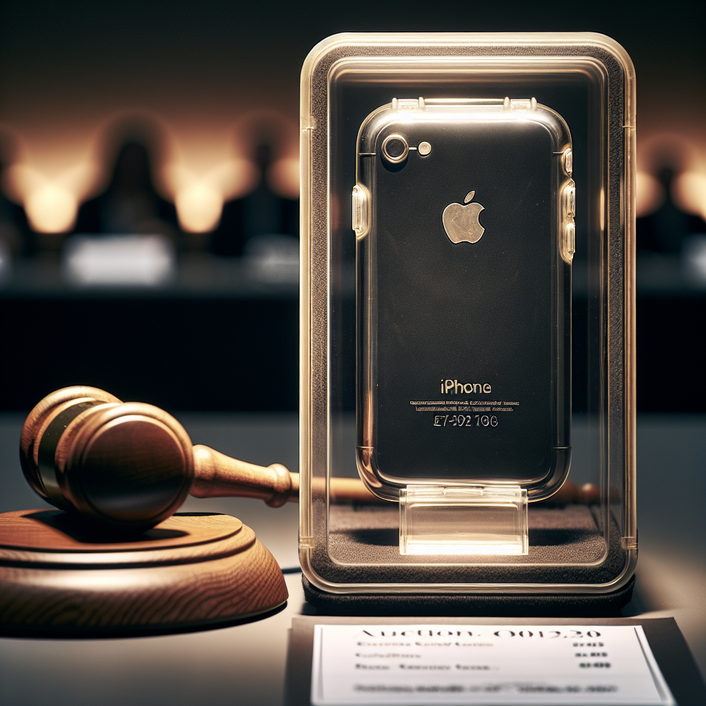 Редкий запечатанный iPhone с 4 ГБ флеш-памяти выставили на продажу, фото 1