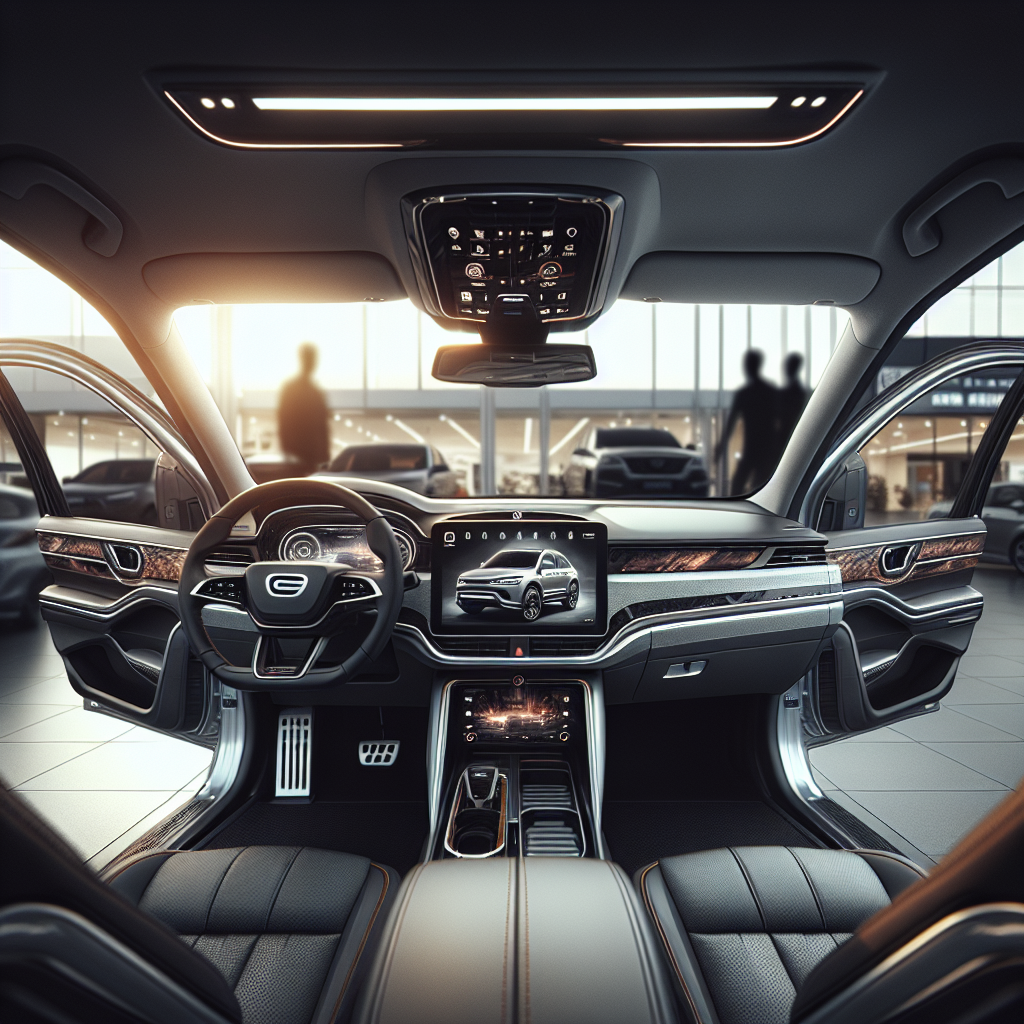 Обновлённый кроссовер Geely Atlas 2024 показали внутри и снаружи. Скоро старт продаж, фото 1