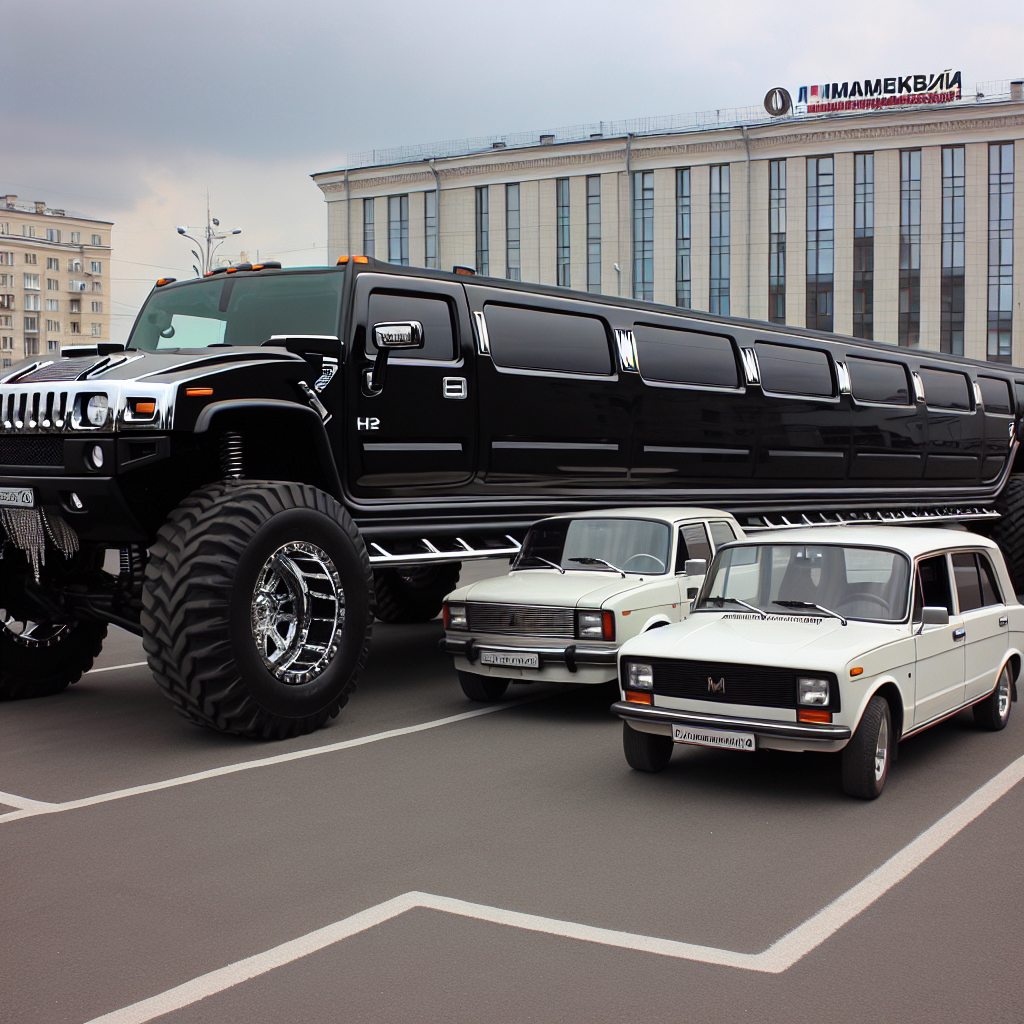 В России выставили на продажу восьмиколёсный Hummer H2 с 6,0-литровым мотором — по цене Lada Granta, фото 1