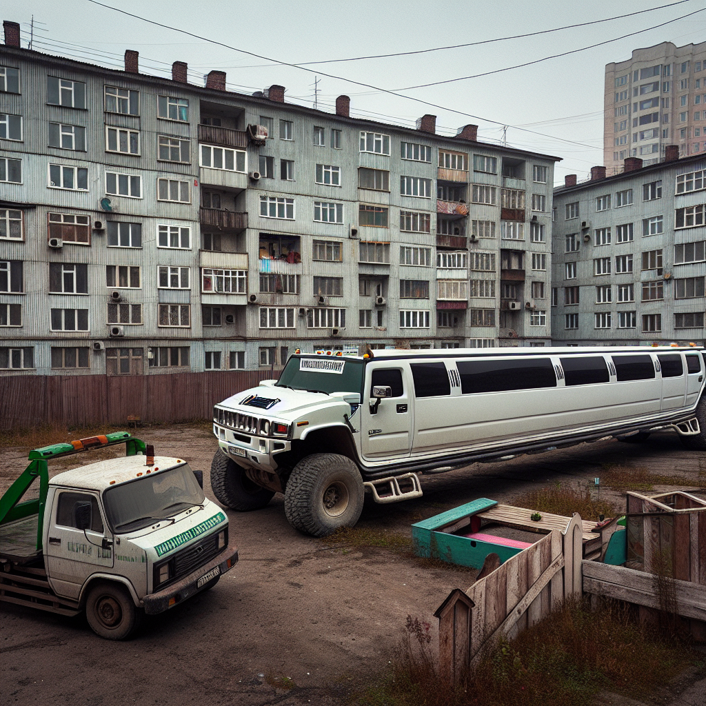 В России лимузин Hummer признали «незаконной постройкой». Как его будут эвакуировать, непонятно, фото 1