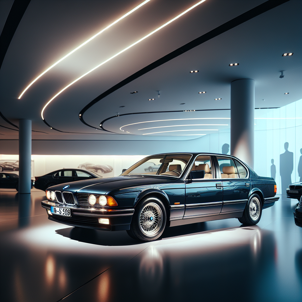 В России продают раритетную BMW 7 серии в кузове E32: за 33 года бизнес-седан проехал всего 12 тыс. км — и только по европейским дорогам, фото 1
