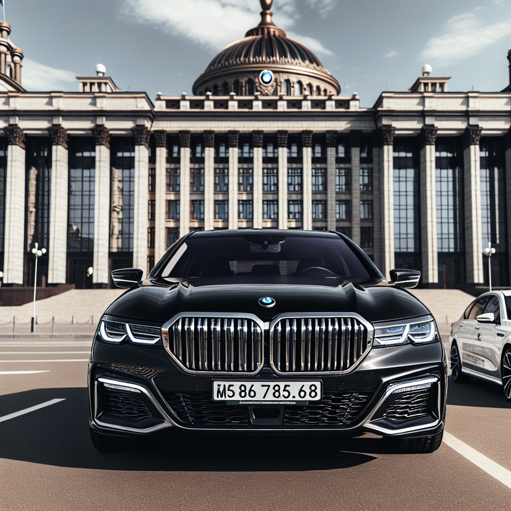 Правительственный госномер перенесли с Aurus Senat на санкционную «семерку» BMW 760i xDrive, фото 1