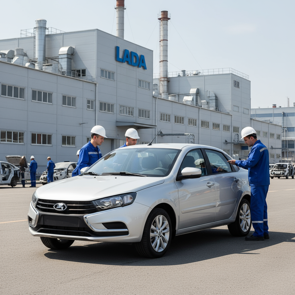 В серийной Lada Iskra — максимум российских деталей. АвтоВАЗ рассказал, чем товарная Lada Iskra отличается от прошлогодней машины, фото 1