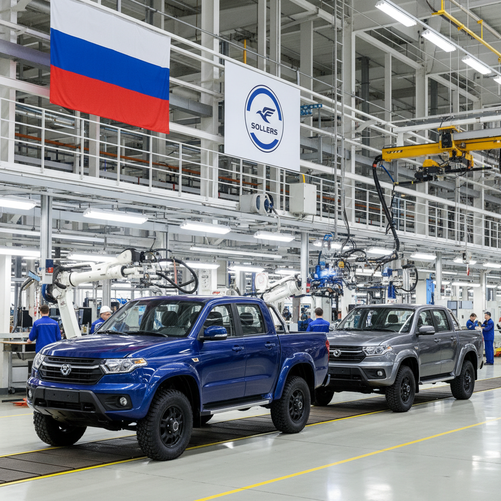Корни Toyota Hilux и Land Cruiser Prado, рамная конструкция и полный привод. В России начали собирать по полному циклу Sollers ST6 и Sollers ST8, фото 1