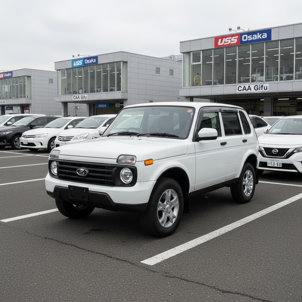 В Японии выставили на продажу Lada Niva Travel. За машину с пробегом 2 тыс. км просят всего 600 тыс. рублей, фото 1