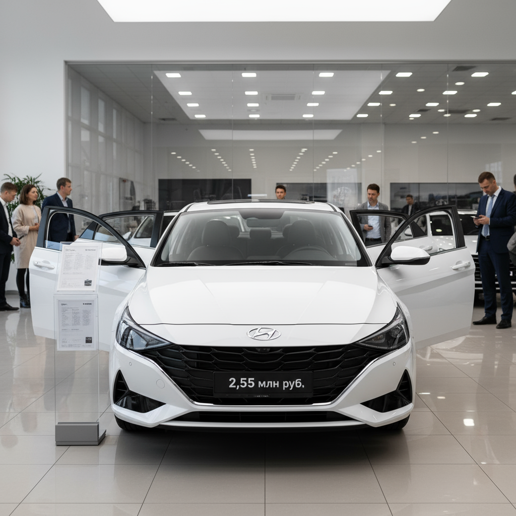 200-сильный отлично оснащенный Hyundai по цене Lada Aura. В России начали продавать Hyundai Avante 2025 c мощным мотором, фото 1