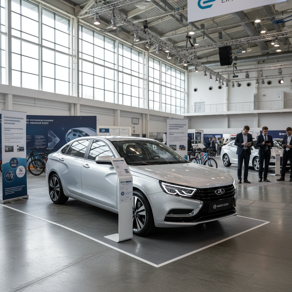 Lada e-Aura, которой не нужен бензин, показали в Москве, фото 1