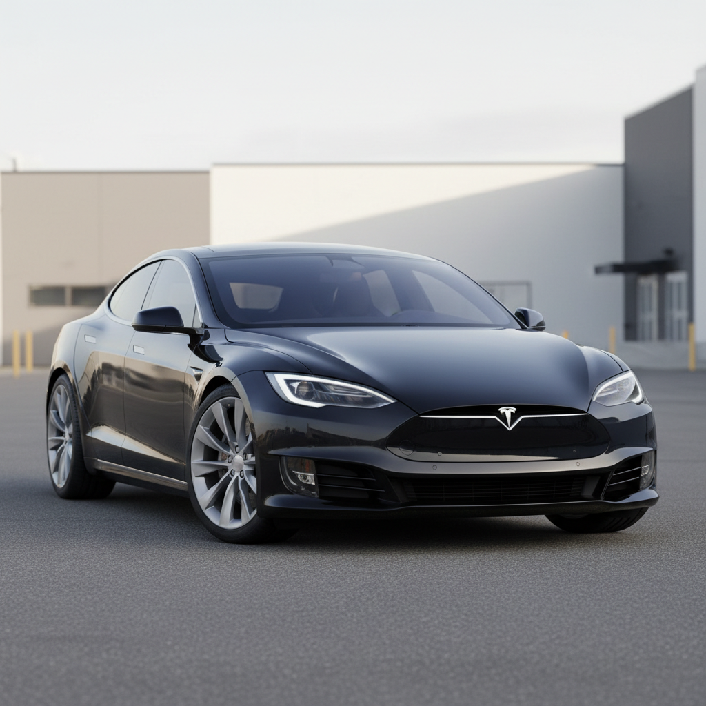 Это абсолютно новая Tesla Model S Plaid 2026. Появились первые фото без камуфляжа, фото 1
