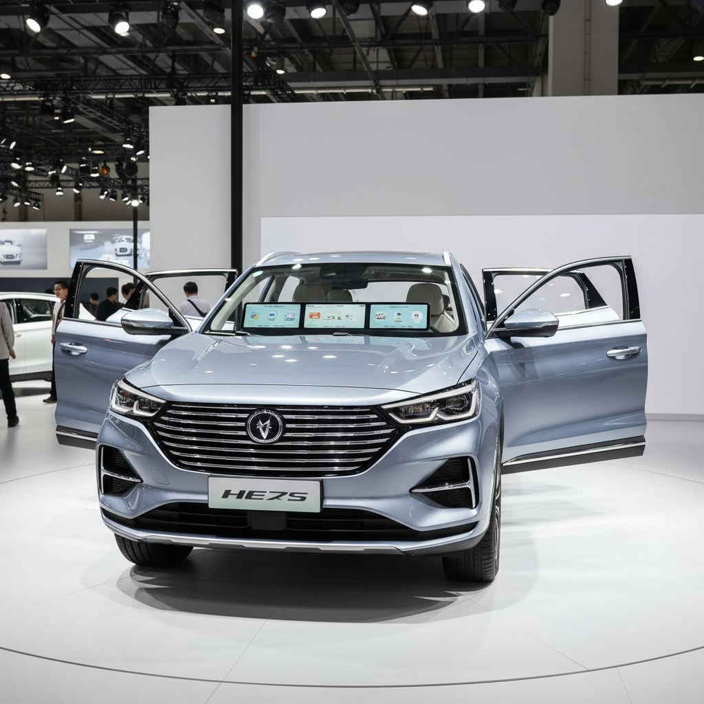 Аналог Geely Monjaro с «космическим» дизайном. В России представили Changan CS75 Plus IV поколения: 235 л.с., 8-ступенчатый «автомат» и полный привод, фото 1