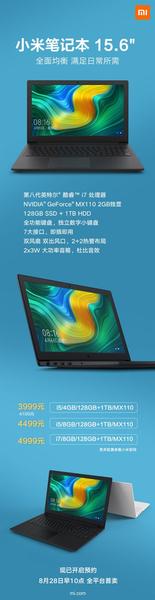 Xiaomi Mi Notebook