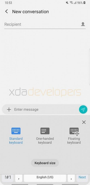 Android Pie принесет на Samsung Galaxy S9, S9+ и Note9 режим плавающей клавиатуры, фото 2