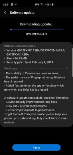 У ненавистников Bixby праздник. Флагманский смартфон Samsung Galaxy S10+ получил первое обновление, фото 2