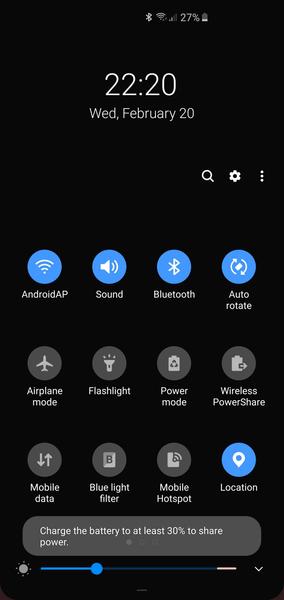 Смартфоны Samsung Galaxy S10 не будут заряжать другие устройства посредством Wireless PowerShare при низком заряде аккумулятора, фото 2