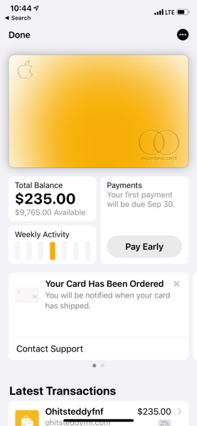Кредитная карта Apple Card стала доступна пользователям, фото 2