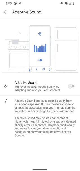 Звук в ванной станет лучше. Google готовит функцию Adaptive Sound для смартфонов Pixel, фото 1