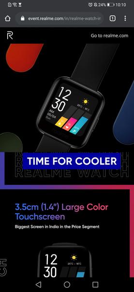 Дешевый клон Apple Watch рассекречен до анонса. Умные часы Realme Watch в деталях, фото 6