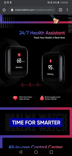 Дешевый клон Apple Watch рассекречен до анонса. Умные часы Realme Watch в деталях, фото 4