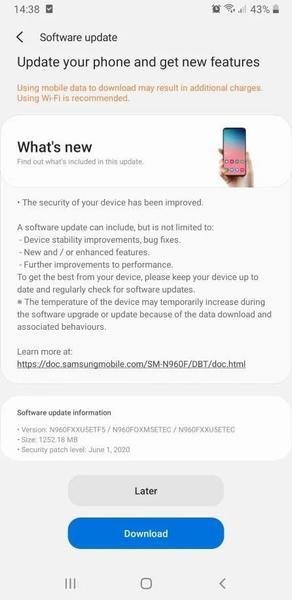 Новейшая оболочка Samsung пришла на смартфон 2018 года. Galaxy Note9 получил One UI 2.1, фото 2