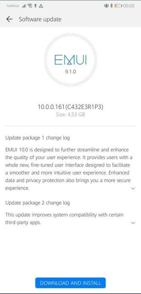 Наконец-то. Европейские Huawei P20, P20 Pro и Mate 10 Pro получили Android 10, фото 1
