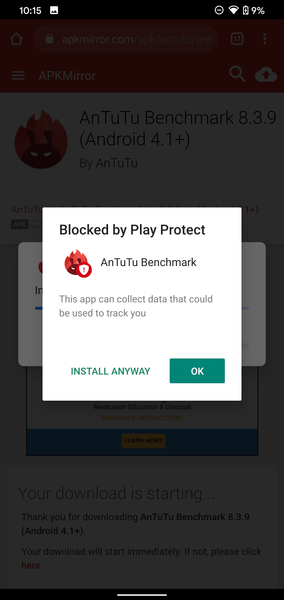 Google, видимо, очень не хочет, чтобы вы устанавливали AnTuTu на свой смартфон, фото 2