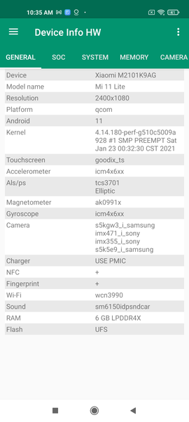 Xiaomi Mi 11 Lite: флагманская линейка, но совсем нефлагманские характеристики. Параметры смартфона подтверждены ПО, фото 2