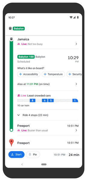 Загруженность транспорта на картах Google Maps теперь показывается в 100 странах мира, фото 1