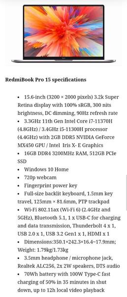 Новым ноутбуком Xiaomi для Индии оказался RedmiBook Pro 15, фото 1