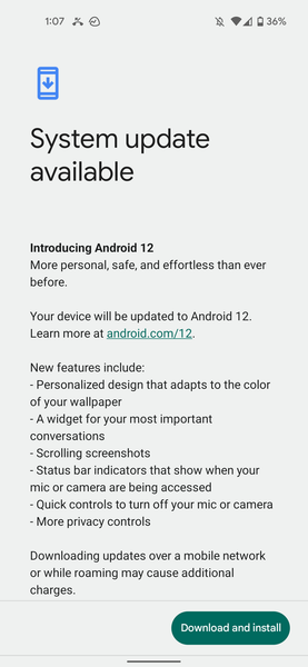 Google выпустила Android 12, можно скачивать и устанавливать, фото 2