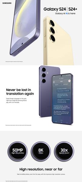 Двукратный «зум оптического качества» у Galaxy S24 и 10-кратный – у Galaxy S24 Ultra. Маркетинговые материалы раскрывают новые подробности о линейке Samsung Galaxy S24, фото 12