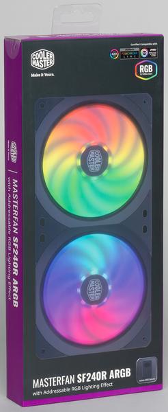 Вентиляторы Cooler Master серии MasterFan SF240 с адресуемой светодиодной подсветкой:, фото 9