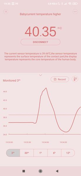 Детский умный термометр Youpin (Xiaomi) Smart Thermometer Pro MMC-T201-2:, фото 27
