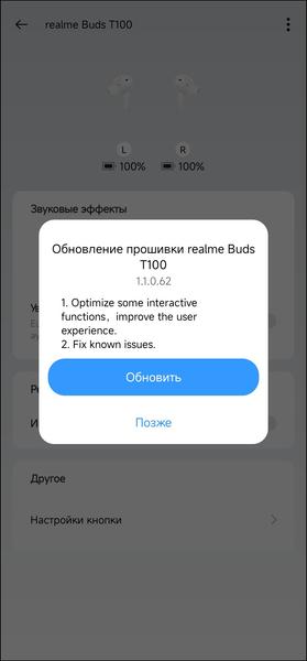 TWS-гарнитура Realme Buds T100:, фото 33