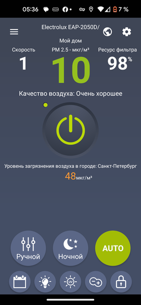 Очиститель воздуха Electrolux EAP-2075D Yin-Yang, фото 37